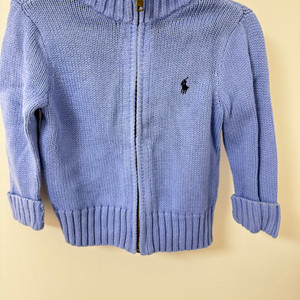 폴로 랄프로렌 아동 니트 집업 가디건(2y)