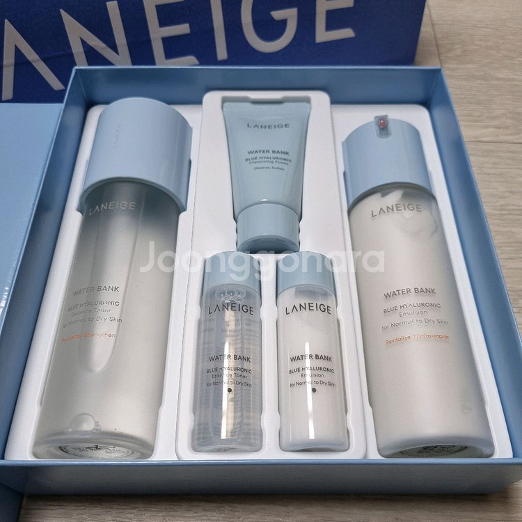 [새상품] 라네즈 워터뱅크 블루 히알루로닉 기초 세트(중·건성)--0