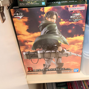 진격의거인 제일복권 리바이 B상 일본 내수용 미개봉