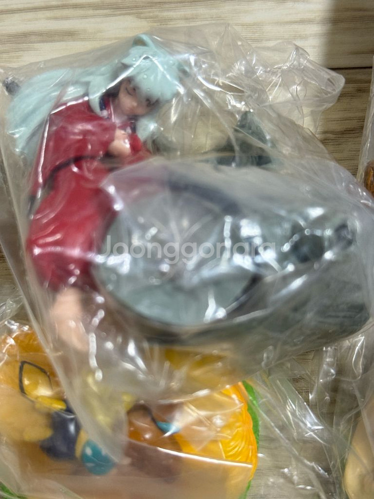 BANDAI 반다이 이누야샤 고전 피규어 HG시리즈 제3탄 전 6종 세트--2