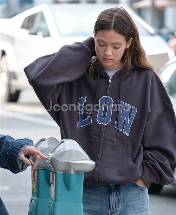(새상품) 로우클래식 후드 집업 M--0
