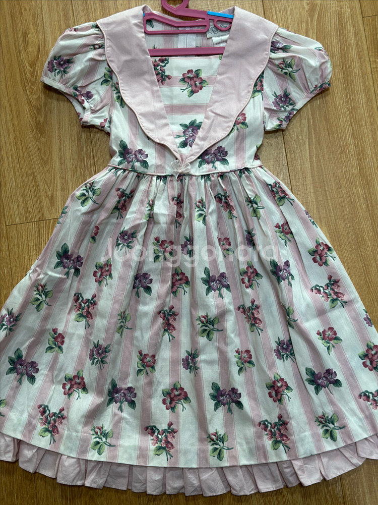 미국빈티지 드레스 여아원피스--0