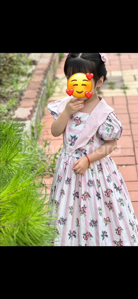 미국빈티지 드레스 여아원피스--4