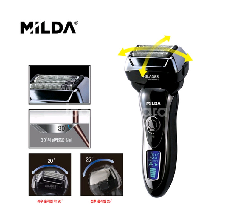 4슬라이딩 전기면도기 새상품 반값--0