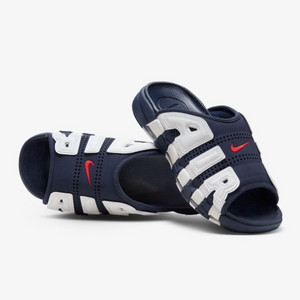 [280] 나이키 에어 모어 업템포 슬리퍼 슬라이드