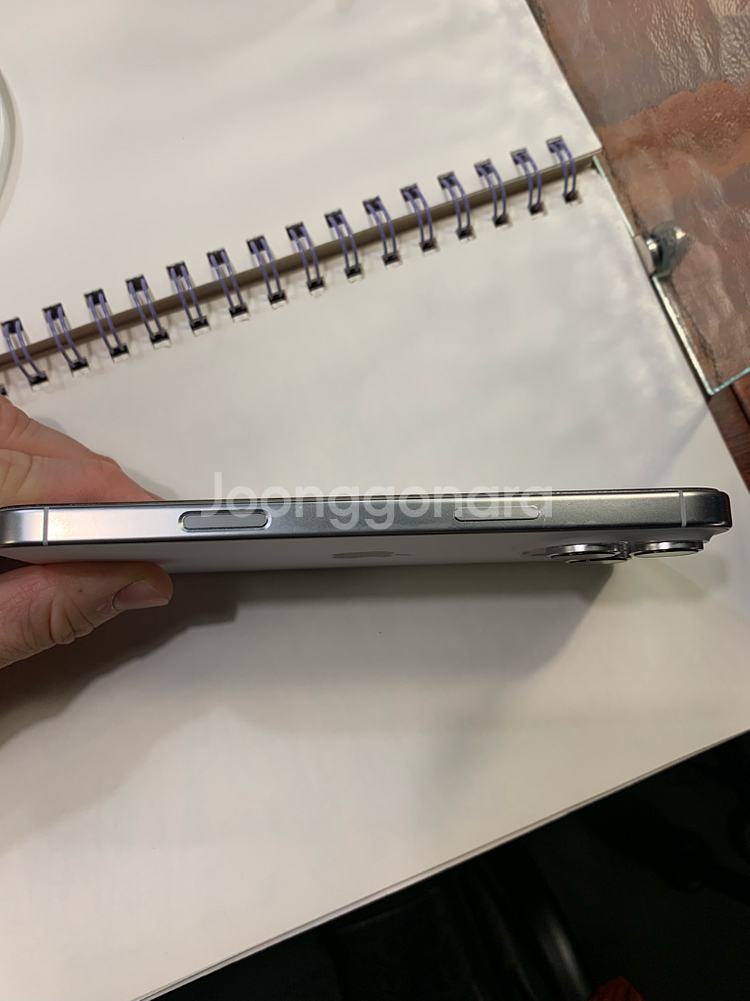 아이폰16프로맥스 애플케어플러스 화이트 256gb--3