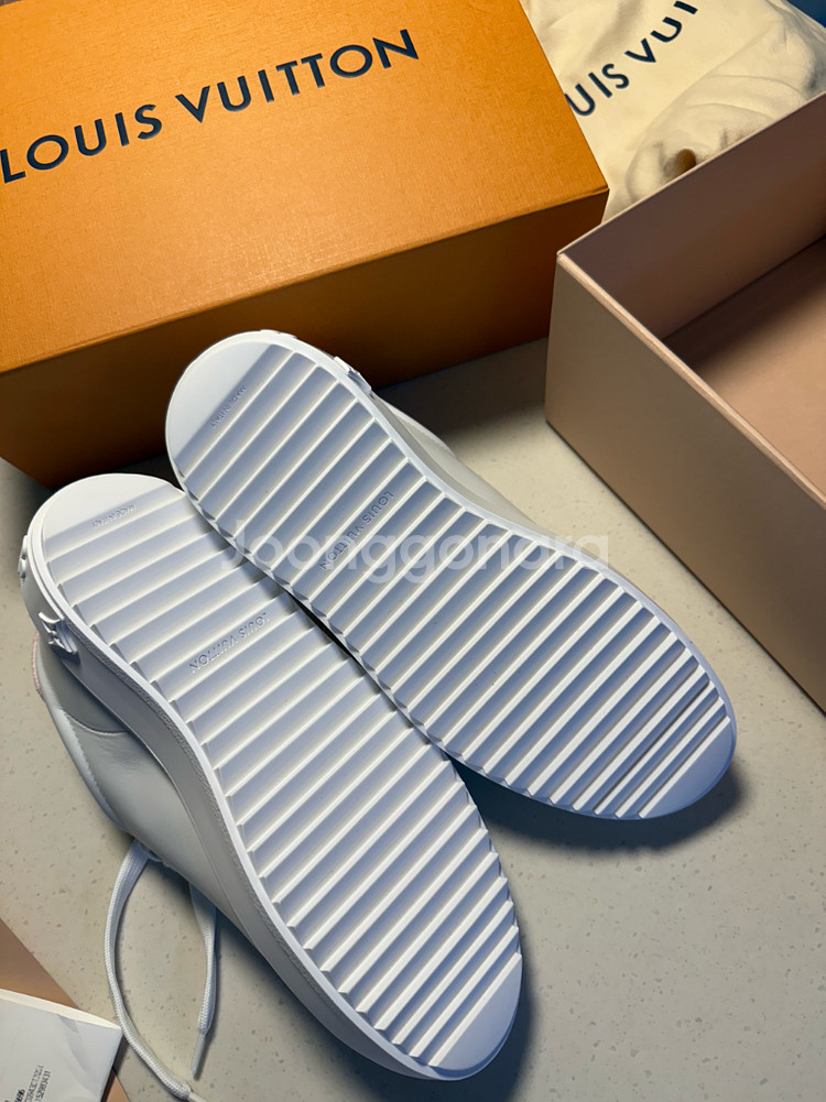 25SS 루이비통 타임아웃 스니커즈 37사이즈 핑크--6