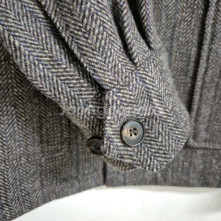 채드프롬 헤링본 울자켓--4