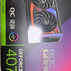 Asus rtx4070ti rog strix 풀박 A급