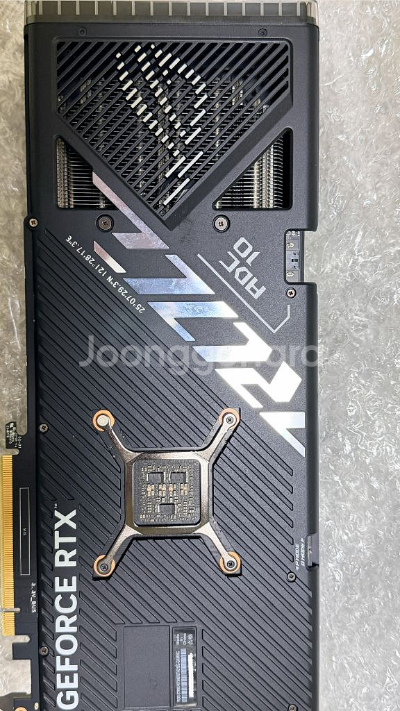 Asus rtx4070ti rog strix 풀박 A급--7
