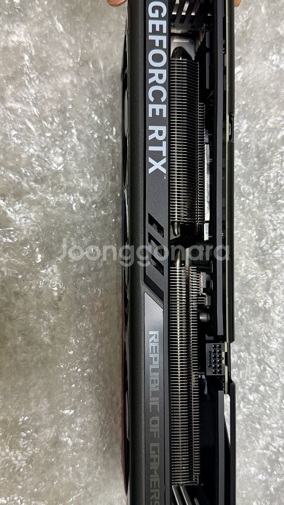 Asus rtx4070ti rog strix 풀박 A급--3