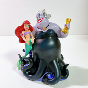디즈니 인어공주 우슬라 싱잉 오너먼트 피규어