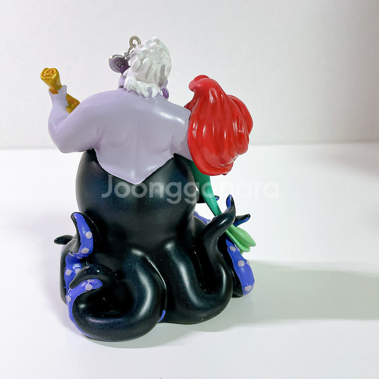 디즈니 인어공주 우슬라 싱잉 오너먼트 피규어--3