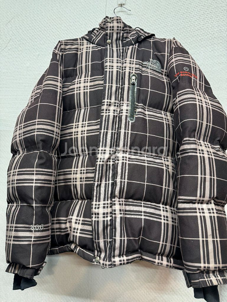 노스페이스 써밋시리즈 브라운 체크패딩 (100)--0