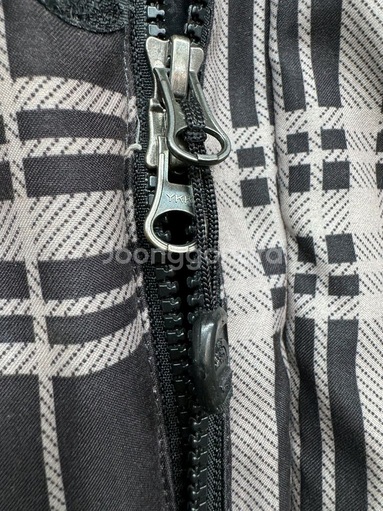 노스페이스 써밋시리즈 브라운 체크패딩 (100)--4