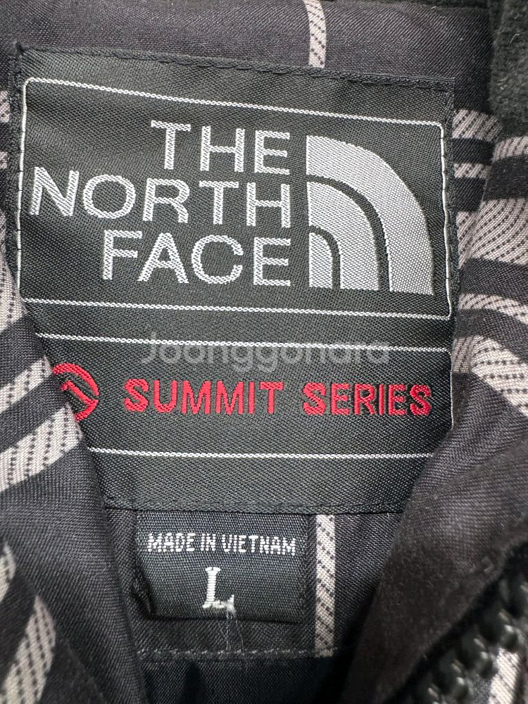 노스페이스 써밋시리즈 브라운 체크패딩 (100)--5