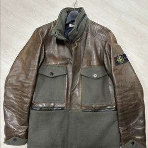 스톤아일랜드 레더 자켓