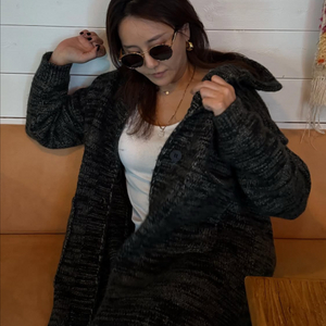 775wismart 롱 니트코트 새상품