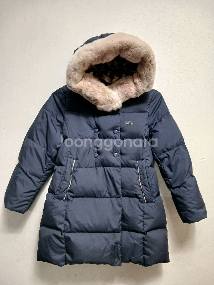 닥스 키즈 여아 롱패딩 다운점퍼 120(7y)--0