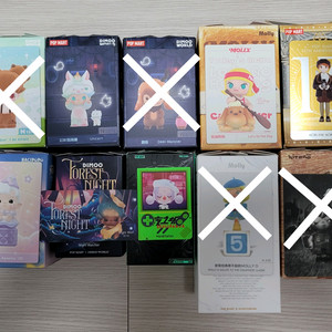 (팝마트)디무/몰리/스컬판다 등 피규어 팝니다~