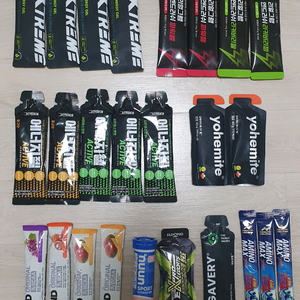 에너지젤 여러개.아미노 바이탈.마라톤 헬스 보충제