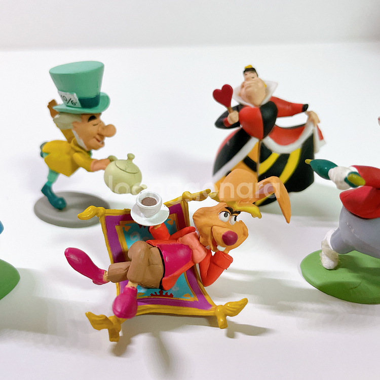 디즈니 이상한 나라의 앨리스 미니 피규어 세트--2