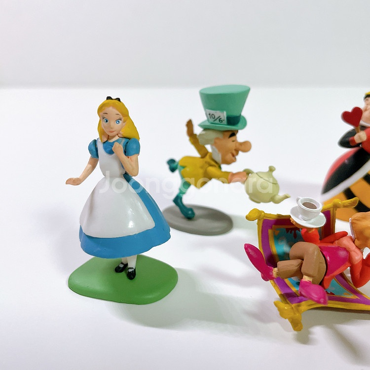 디즈니 이상한 나라의 앨리스 미니 피규어 세트--1
