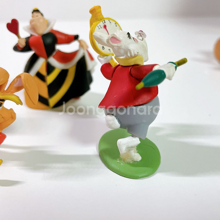 디즈니 이상한 나라의 앨리스 미니 피규어 세트--4