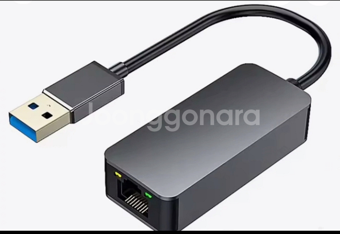 [팝니다] 2.5G USB 랜 어댑터. 미개봉 / USB 3.0 랜카드--0