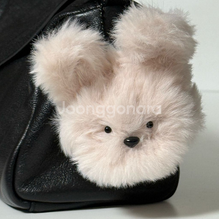 토끼얼굴 모루인형키링--0