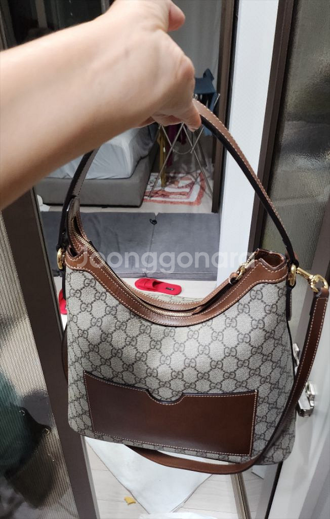 GG 캔버스 토트백--2