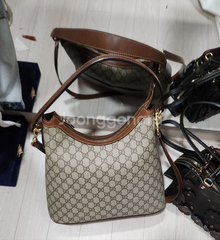 GG 캔버스 토트백--3