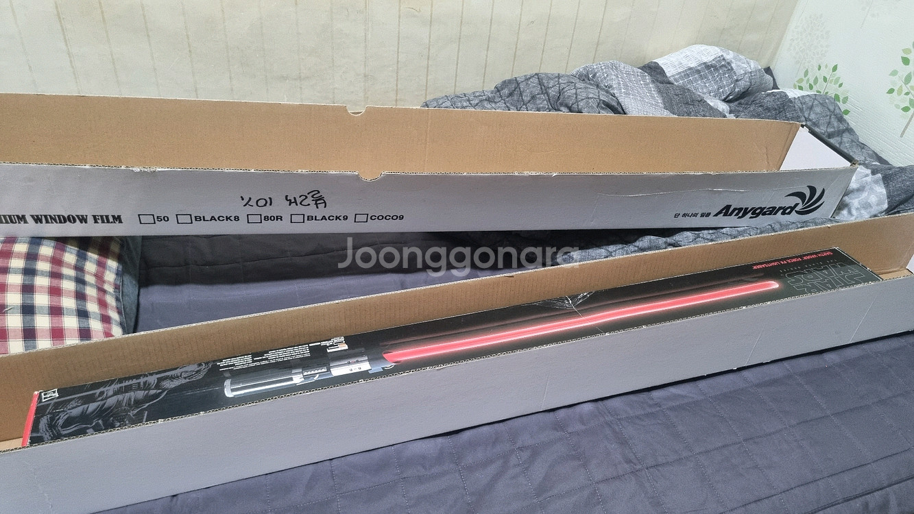 해즈브로 스타워즈 포스 FX 다스베이더 라이트세이버--6