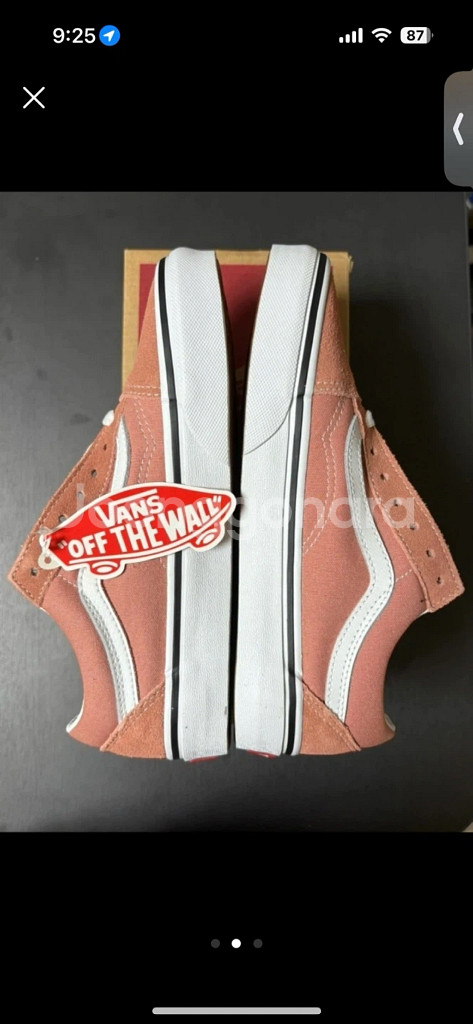 (새상품)반스 올드스쿨 로즈핑크 225--1