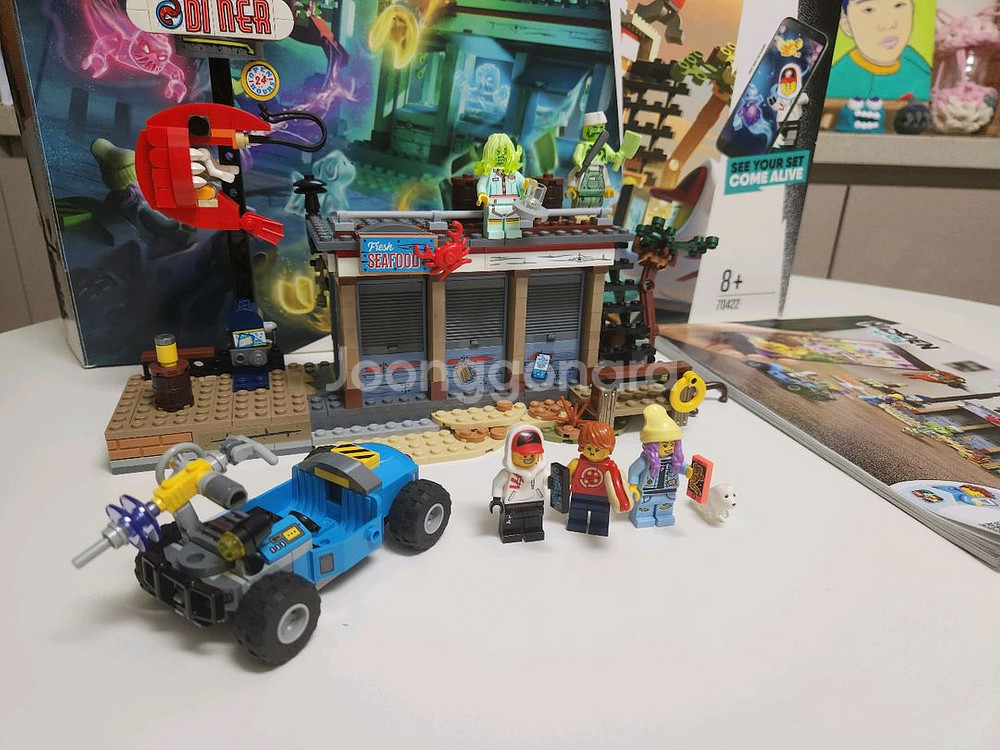 레고 히든 사이드 새우 맛집 공격 70422--5