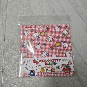 산리오 헬로키티 디자인 페이퍼 색종이(일본정품/새상품)