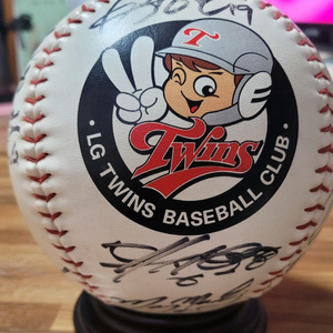 lg트윈스 대형구 친필싸인볼