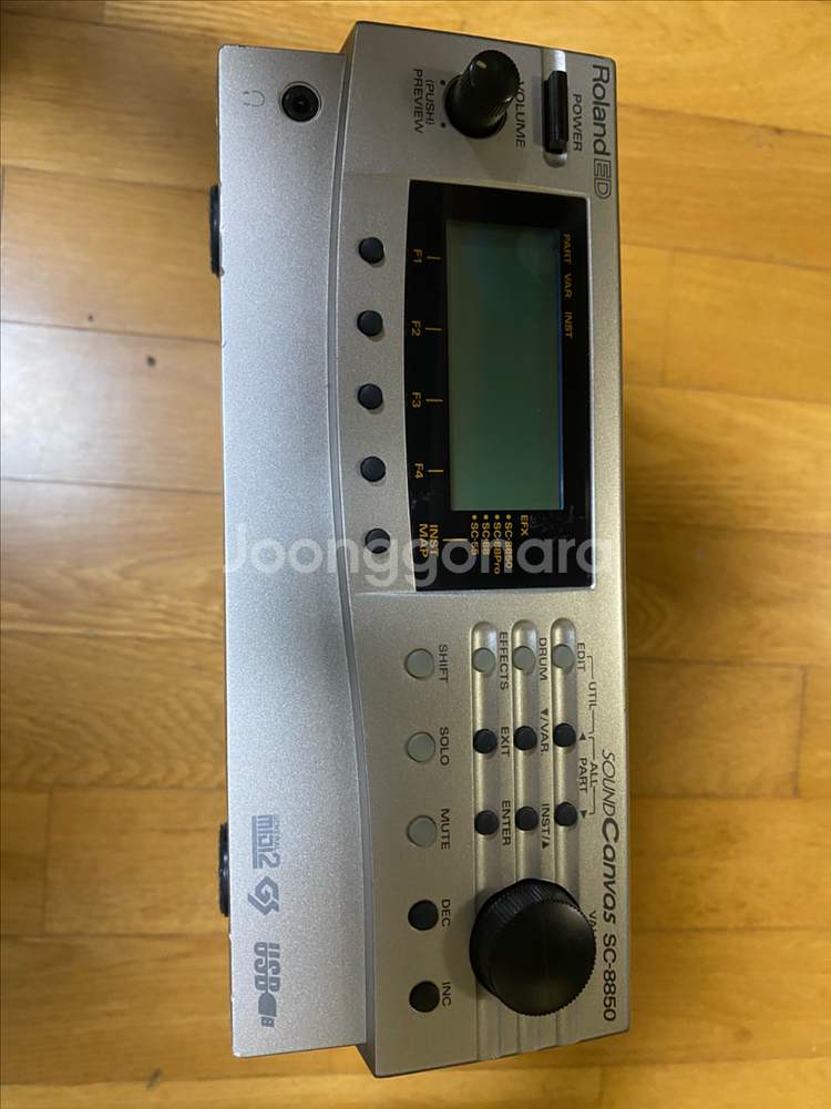 음원모듈(sc-8850)판매 합니다.--0