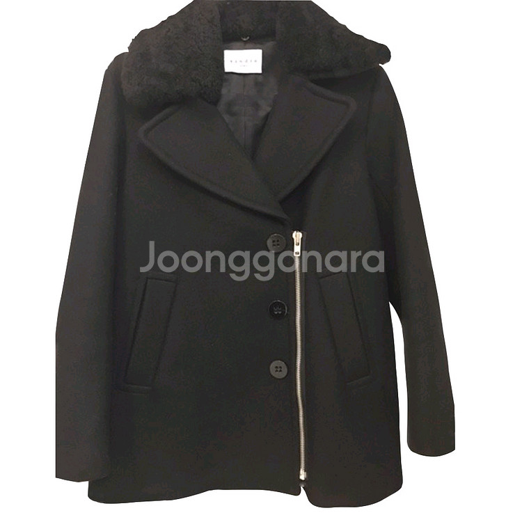 산드로 모직코트 새제품 ( 여성 38)--0