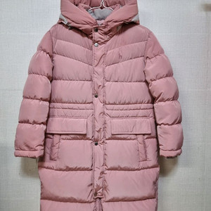헤지스 아동 덕다운 롱패딩 사이즈 155(13Y)