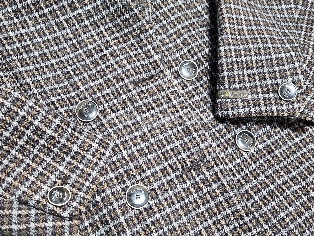 써스데이아일랜드 폭스퍼 체크코트 일반택포 9.5--13