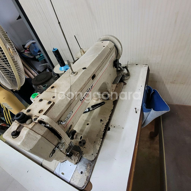 공업용 재봉틀 SunStar 공업용 미싱 KM-340(BL)--1