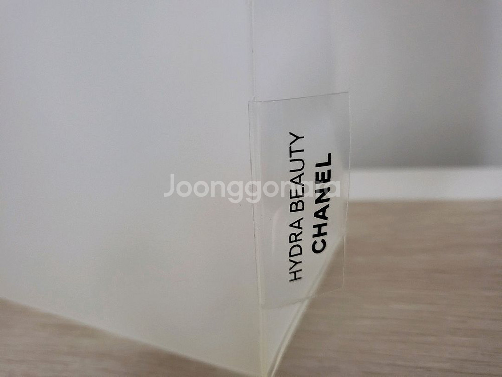 정품) 샤넬 화이트 파우치 (코스메틱)--1