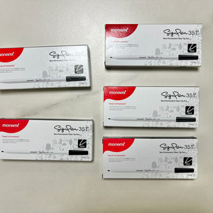 모나미, 사인펜 351, 12개, 검정펜, 일괄판매