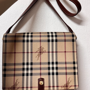 [정품] 버버리 체크 크로스백