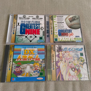 세가새턴 소프트 일괄 판매합니다.