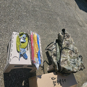 캠솔 전투텐트 그린색상 미사용신품