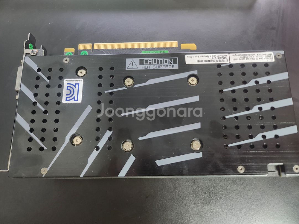 갤럭시 Galaxy GeForce RTX 2060 BLACK D D6 6GB--1