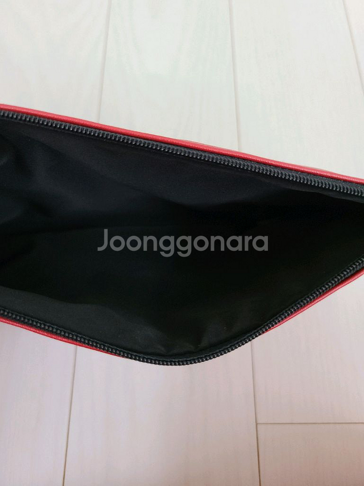 정품) 샤넬 레드 파우치 (코스메틱)--4
