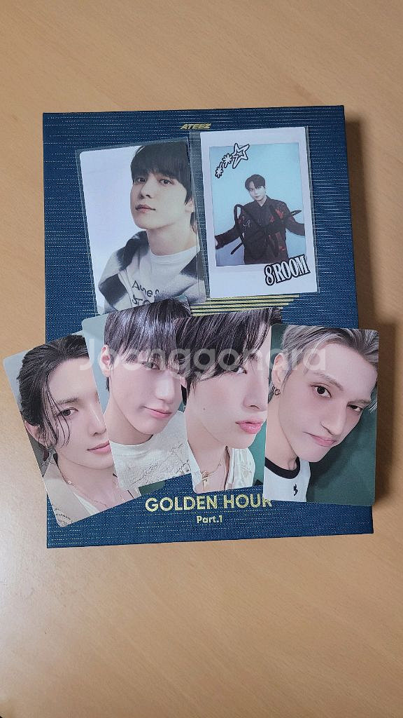 에이티즈 앨범, 종호 럭드 폴라, 팝업 입장 포카 일괄 양도--0